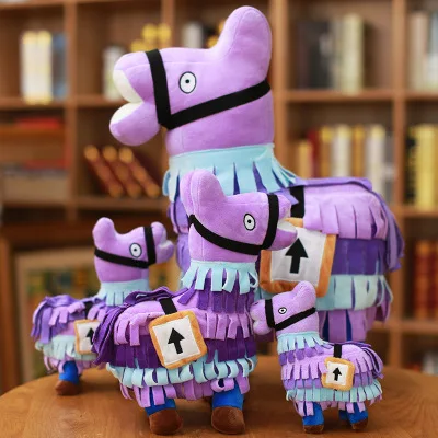20cm 25cm 35cm Purple Fornite Plush Soft Toys Stuffed Animal Dolls ...