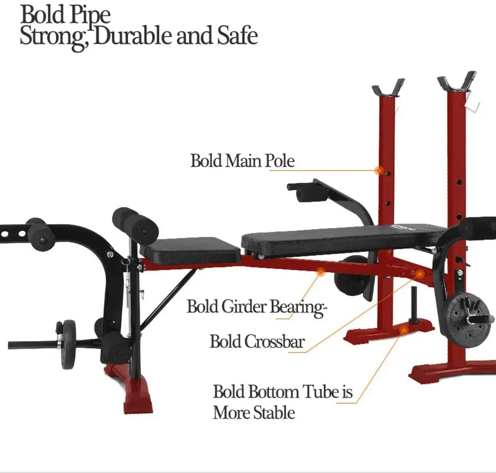 
Body Exercise Multifunction Gym Fitness Equipmentincline bench press Weight Bench 