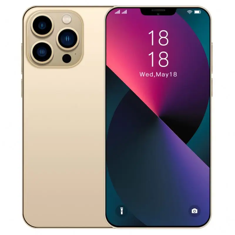 

2022 i13 Pro Max + 6.7 inch 16GB + 512GB Android smartphone 10 core 5G LET phone 3 camera face ID Unlocked version mobile phone