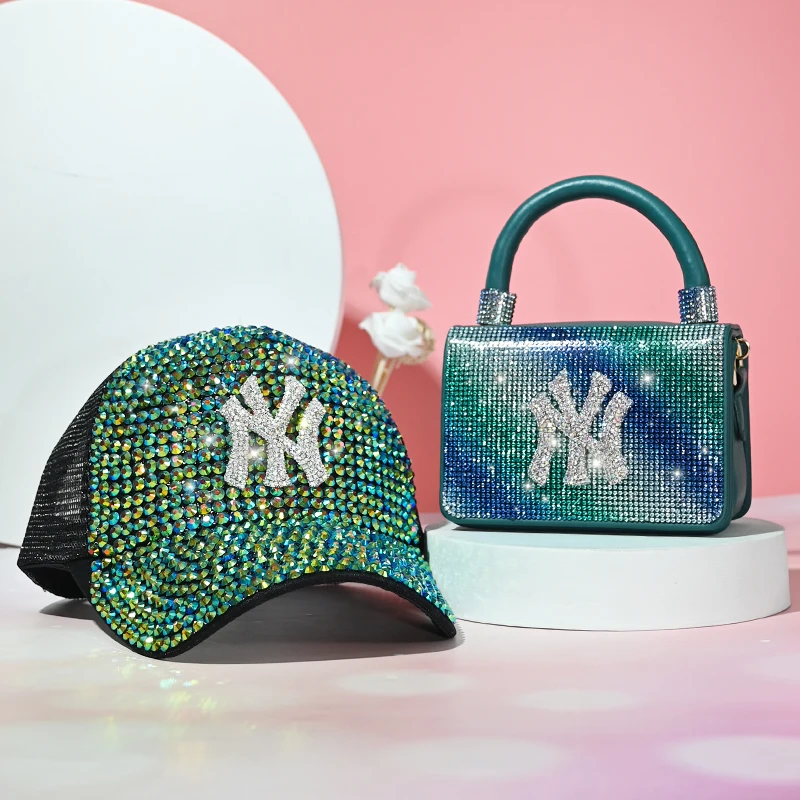 

2021Latest designer Purse Women Handbag Ladies Hand Bags Pu Ny Purses Handbags Bag and Hat Set, Customizable