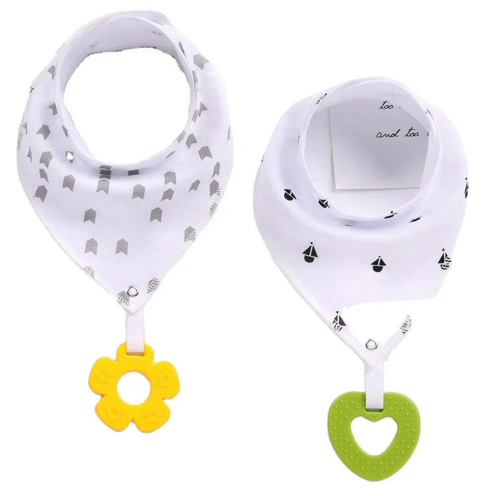 

OEM Wholesale Baby Bibs baby bibs organic cotton Teething Triangle Saliva Towel