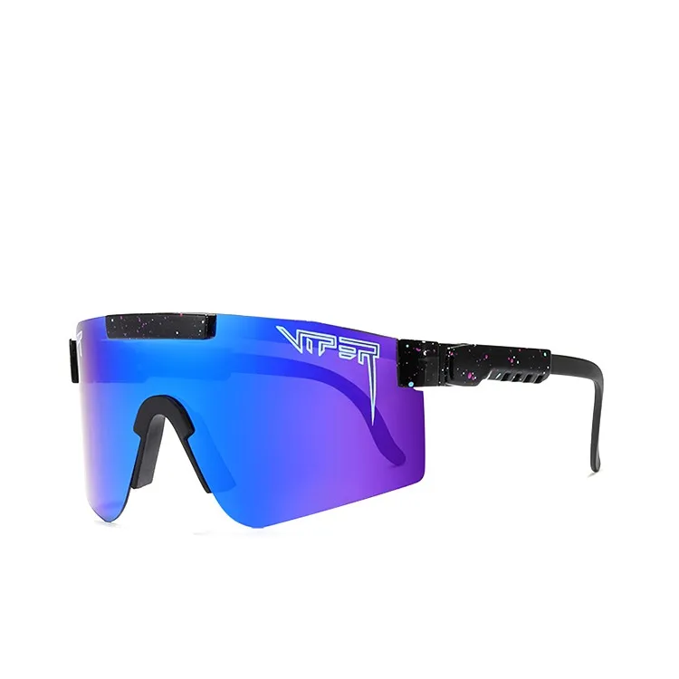 

2021 Pits Viper TR90 Frame Mirrored lens Windproof Cycling Sport Polarized Sunglasses For Men Women