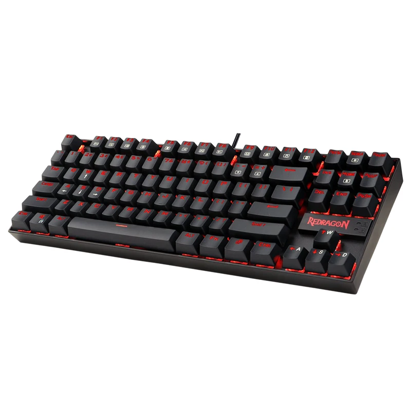 

2021 Popular Redragon K552 Wired 87 Keys Computer Mechanical Gaming Keyboard, Black