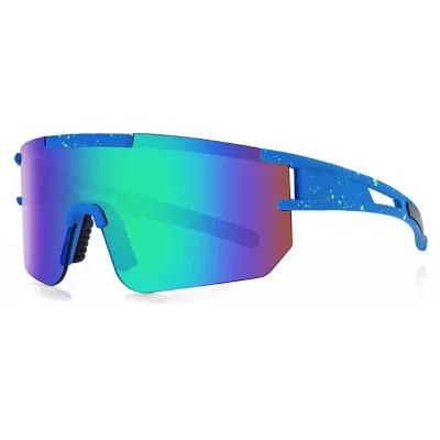 

Factory Direct Sale 2021 New TR90 Brand Cycling Glasses Big Frame TAC Polarized Outdoor Sports Fashion Sunglasses, Custom color