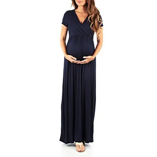 

Multi-color Boho casual maternity photoshoot 1 piece dress night dress women pregnancy dress