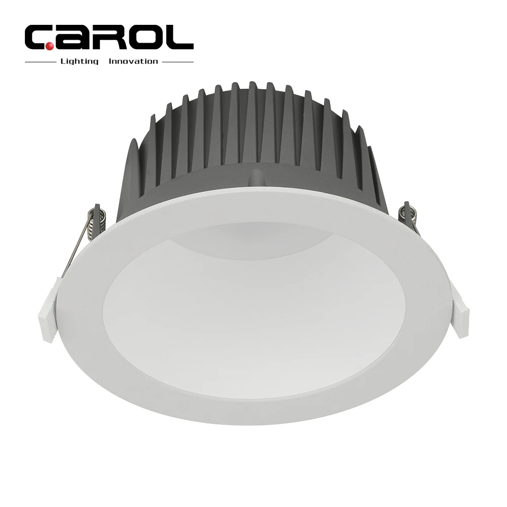 shop hotel ceiling recessed deep anti glare ugr19 dimmable dmx controlled rgb led downlight