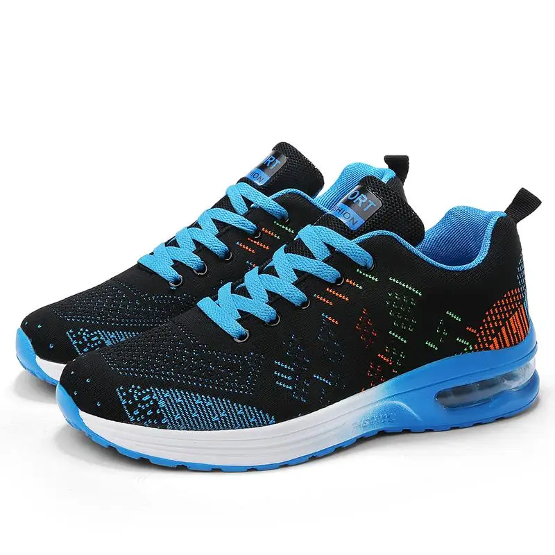 

Running Sport Shoes Unisex Brand Outdoor Running Shoes Breathable Air Cushion Fitness Shoes, Multicolor