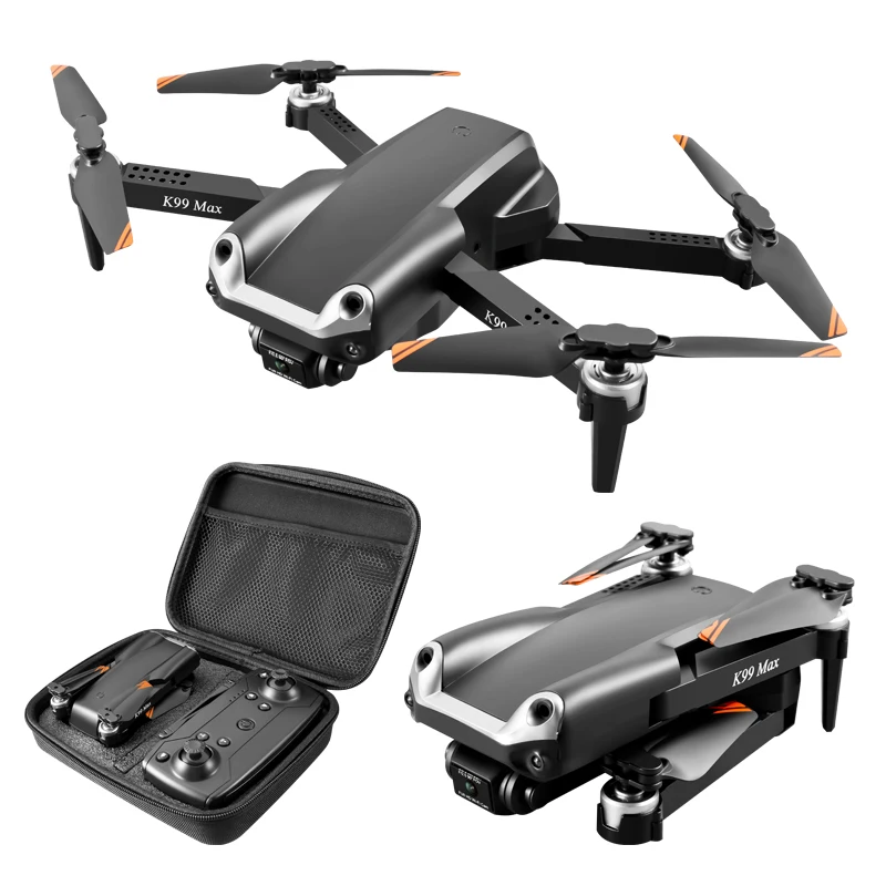 

THE HOT NEW K99 Max Drone 2.4GHZ WiFi 4K HD Aerial Photography Dron Three-way Obstacle Avoidance Folding Quadcopter VS E88/S70