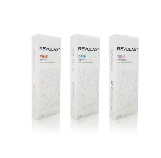 

Revolax Deep Fine or Sub-Q Cross Linked Hyaluronic Acid Dermal Ha Filler Competitive Price Factory Supply Directly