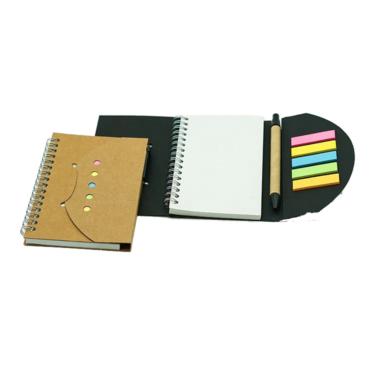 
2021 Factory manufacture custom kraft spiral notebook with logo 