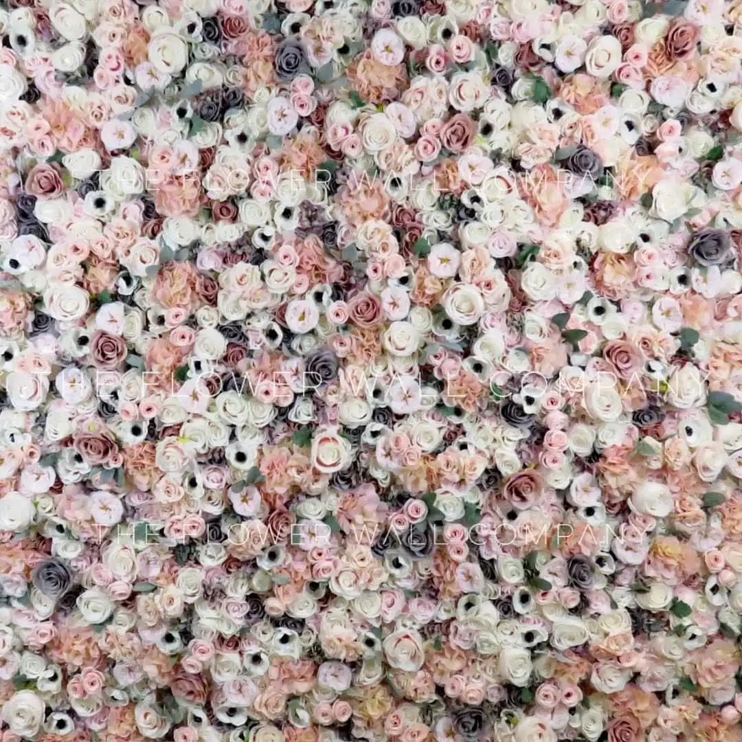 Wedding Decoration Flower Wall Mat Backdrop Flower Panel Artificial