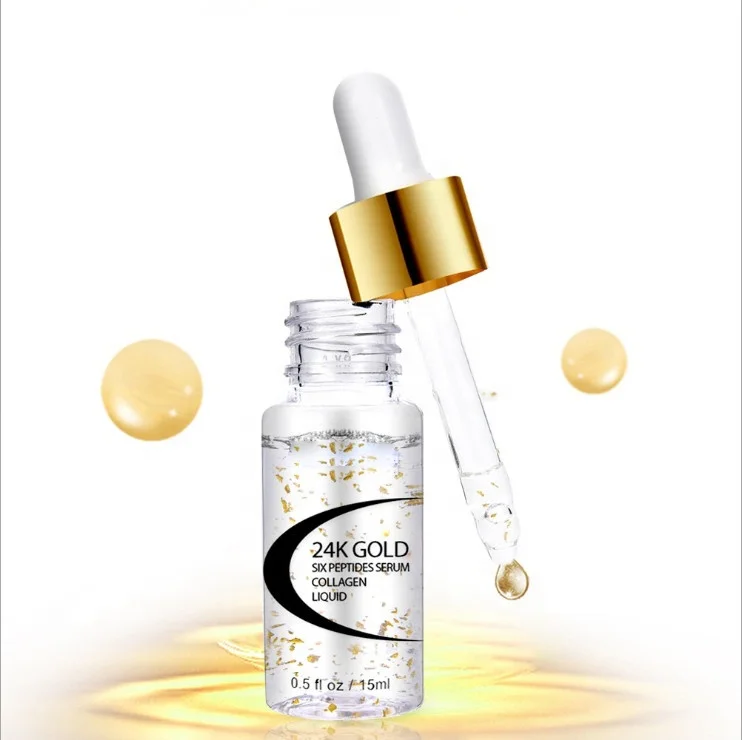

2021 New Hot Sale Fast Delivery Hyaluronic Acid Moisturizing Firming Anti Aging Skin Care Lift 24k Gold Face Serum With Low Moq