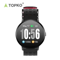 

TOPKO wholesale activity tracker colorful screen long battery steps monitor smart watch bracelet