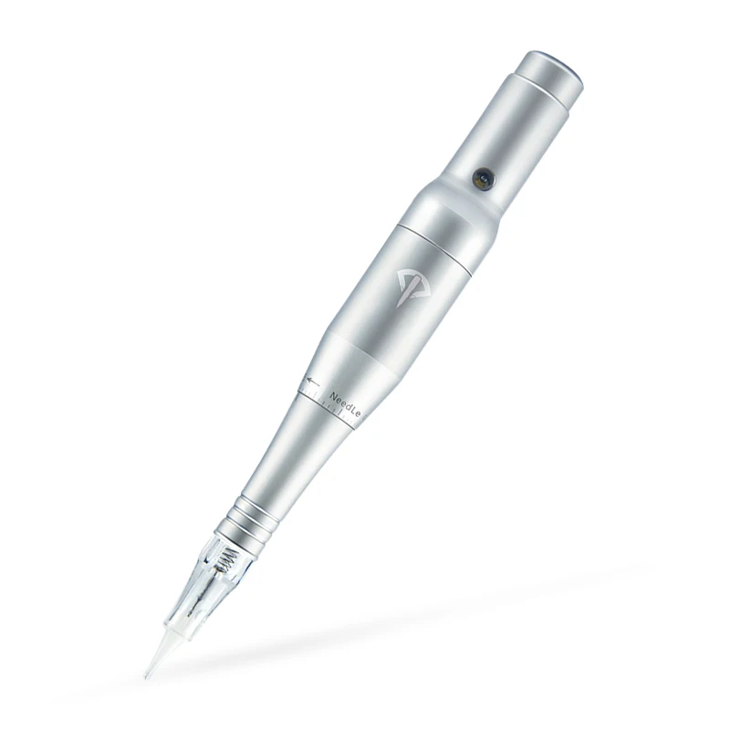 

PMU Permanent Makeup Machine Dental tattoo integral sterilization needle set, Elegant silver