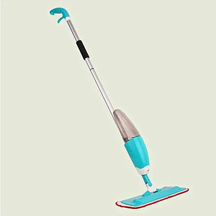 

Hands Free Microfiber Twist Mop with Telescopic Stainless Steel Handle for Household Cleaning