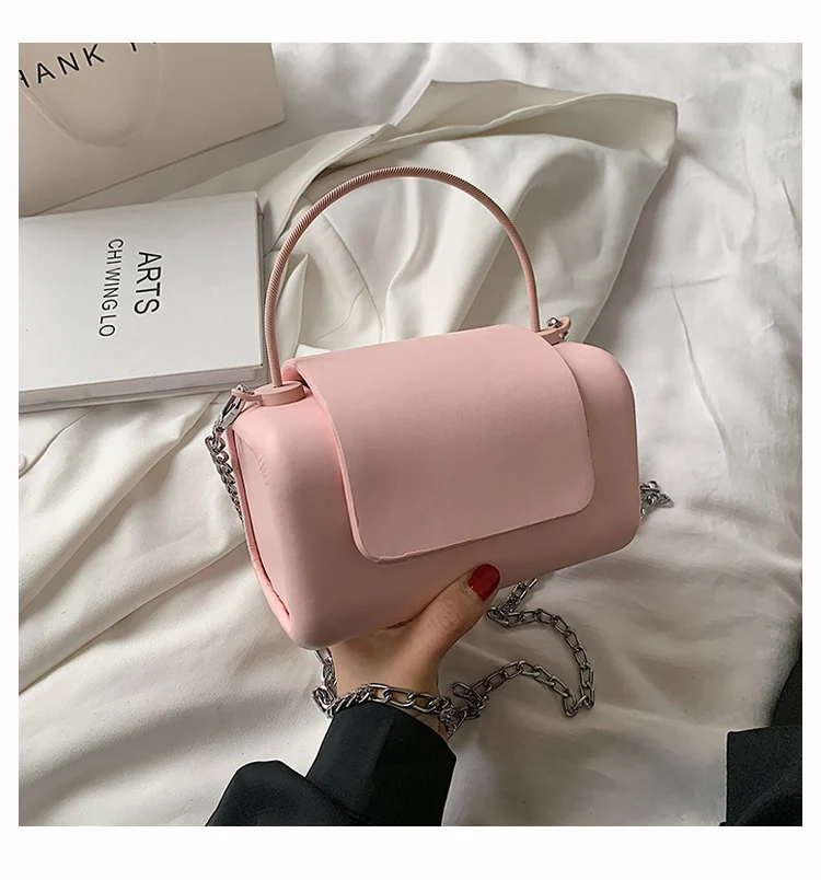 

new purse shoulder bag handbag vintage fashion handbags jelly candy heavy chain crossbody vegan leather purse, Customizable