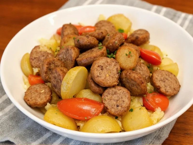 Perfect Potato and Sausage Recipe: One-Pan Dinner