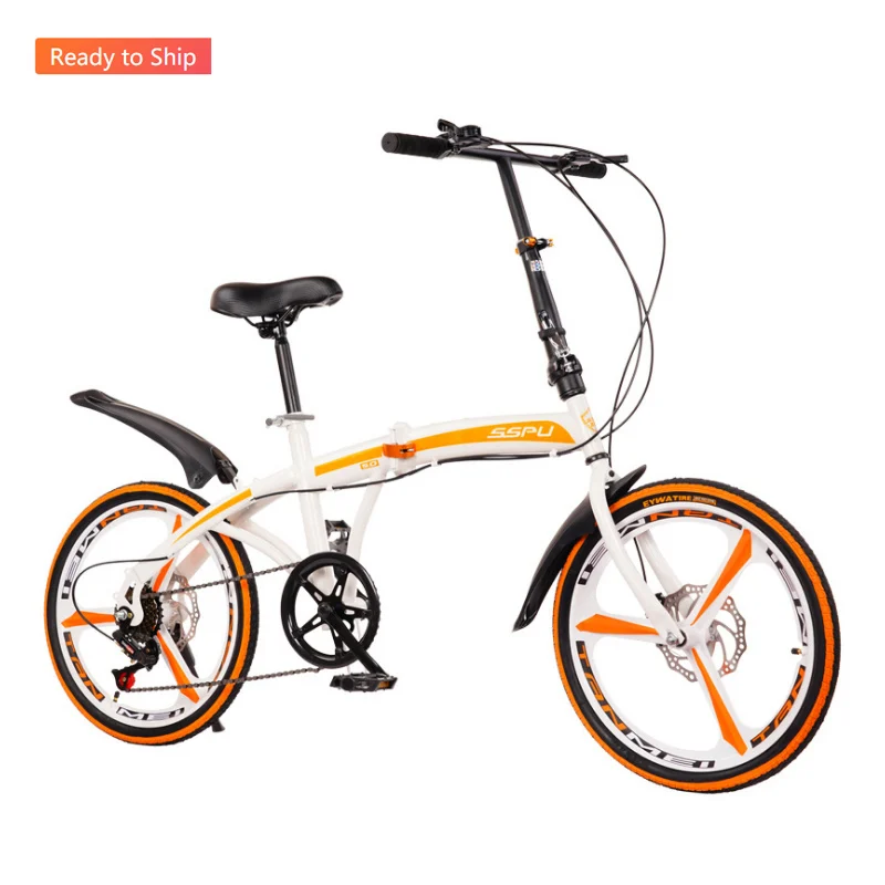 

Cheapest 20 Inch Folding Bike High Carbon Steel Frame Mini Folding Bicycle