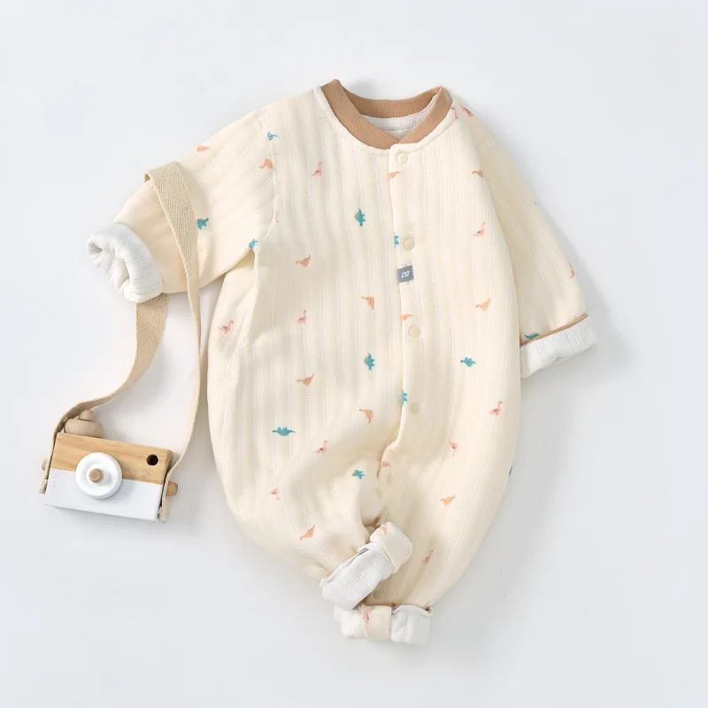 

High Quality Cotton Good Material Newborn Boys Girls Jumpsuits Infant Baby Romper