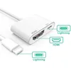 aJINNUO Hot sale Video adapter Mobile phone to HDMI Cable 1080p resolution for Iphone 6 7 8 Plus X Ipad