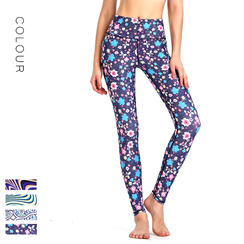 

Wholesale Women yoga pants fitness gym wear active wear yoga Stretchy workout leggings