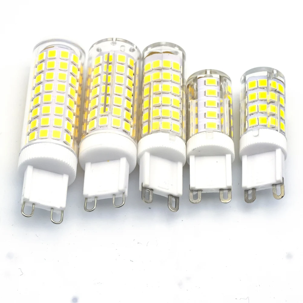 Ceramic G9 Bulb Light LED 3W 5W Bin Pin Base G9 LED Bulbs Halogen Replacement 50W Equivalent Energy Saving Home Lighting