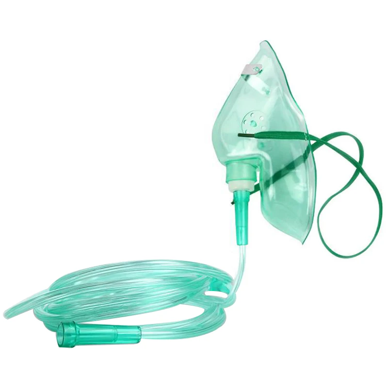 

Hyperbaric Oxygen Adjustable Venturi Mask Disposable medical non rebreathing oxygen mask with oxygen tube