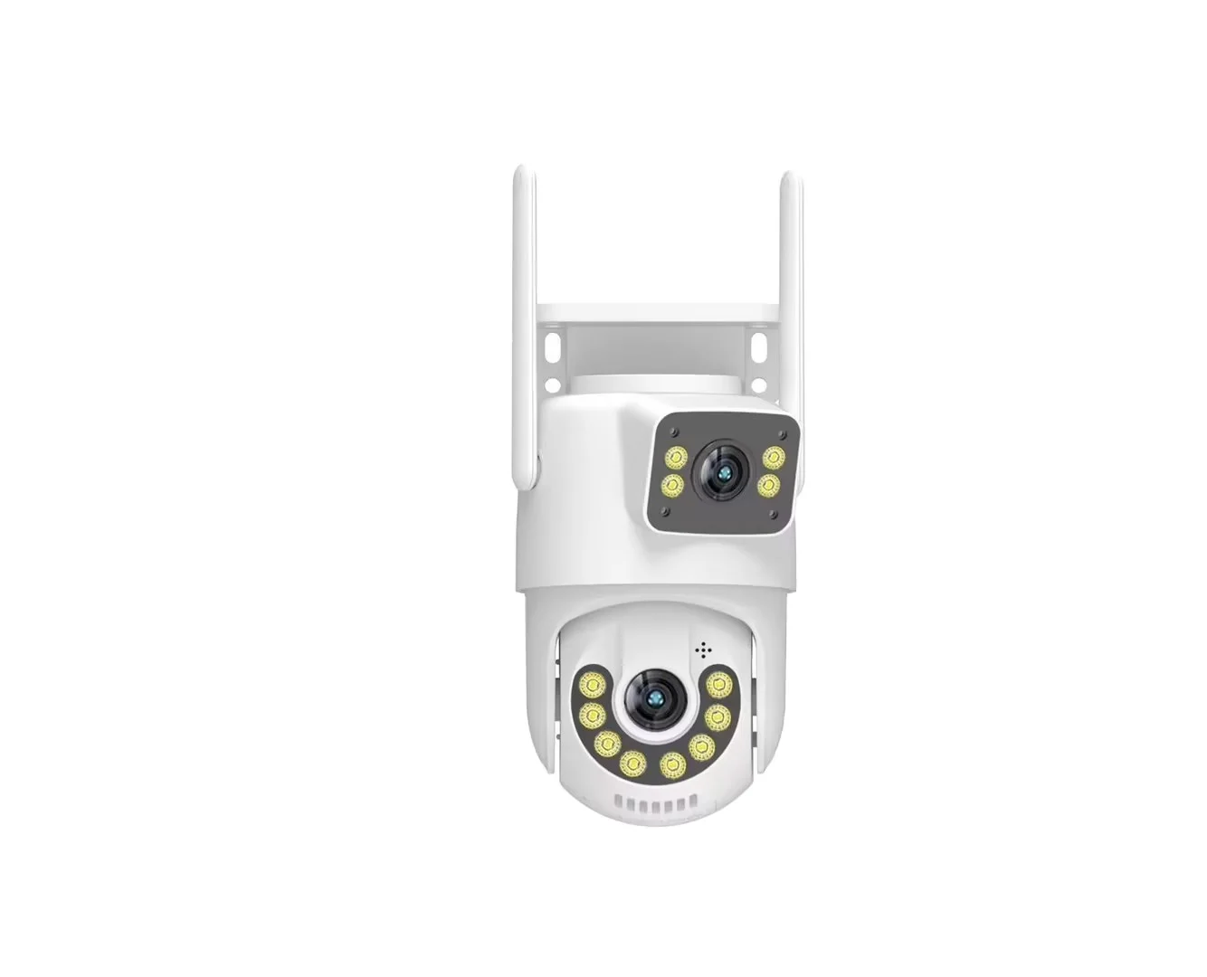 

2023 NEW 4MP Night Vision Camera Outdoor Human Detection Auto Tracking Wifi Ptz Dual Lens Camera Gun And Ball Camera