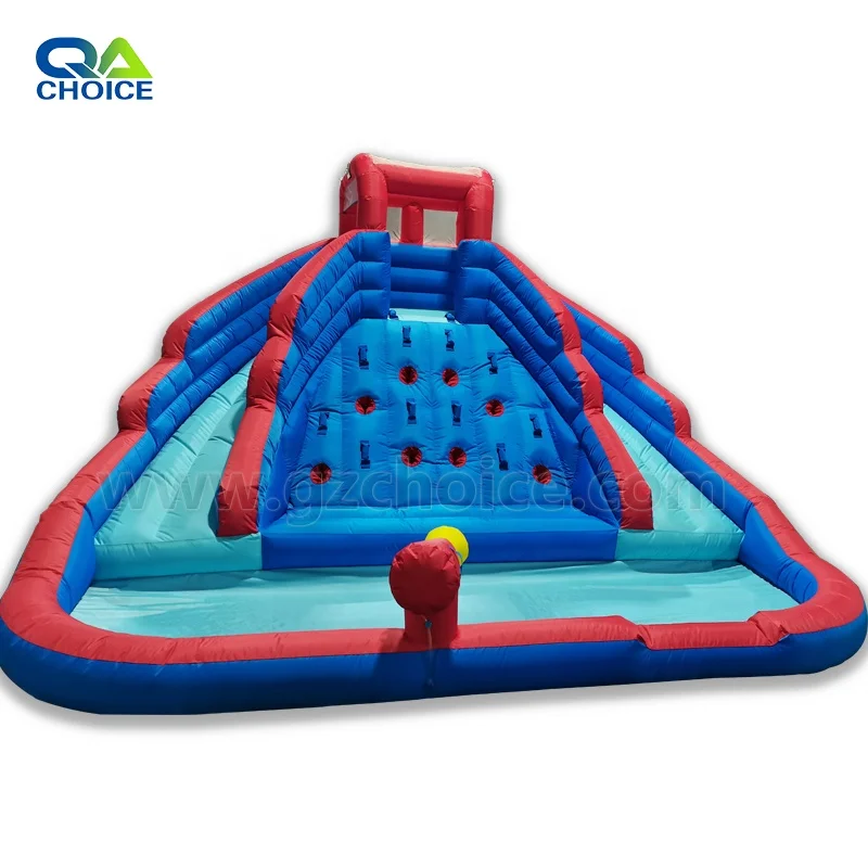 

New arrival inflatable mini inflatable water slide kids water park slide for sale, Customized color