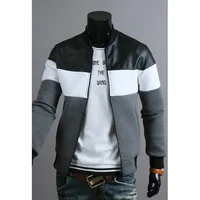 

Hot Selling Wholesale Mens Baseball Hoodies Full Zipper Patchwork Teenager Boys Hoodies Sweatshirts