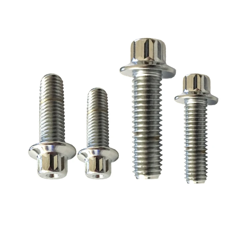 
12 pont inch stainless steel flange hexalobular head bolts 