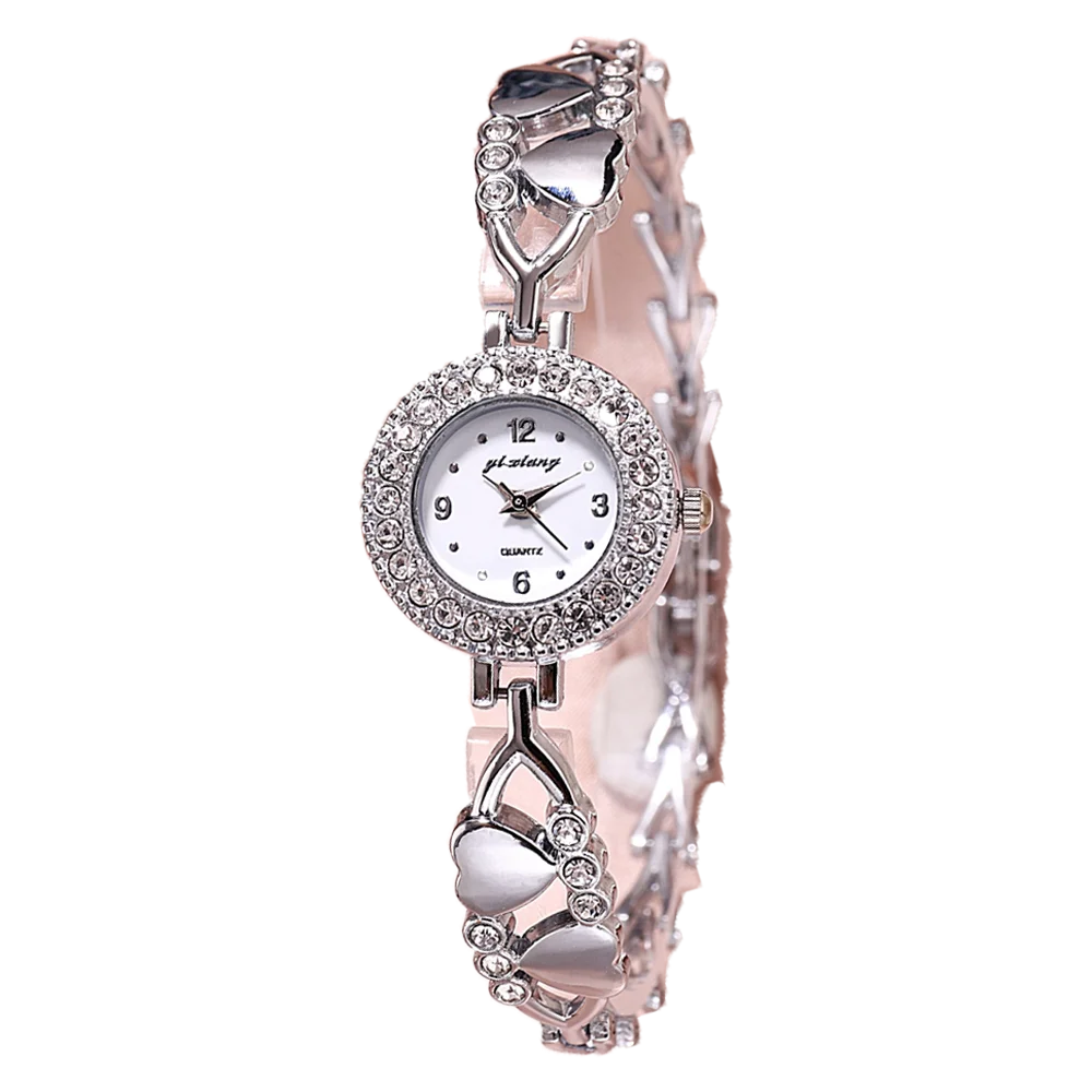 

In stock ladies small dial skeleton bracelet digital display quartz women's watches, As picture