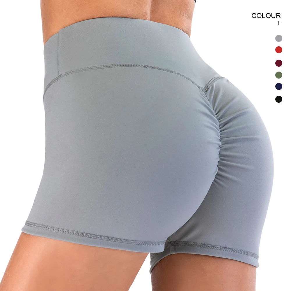 

2021 Womens Gym Tights Scrunch Butt Yoga Compression Shorts