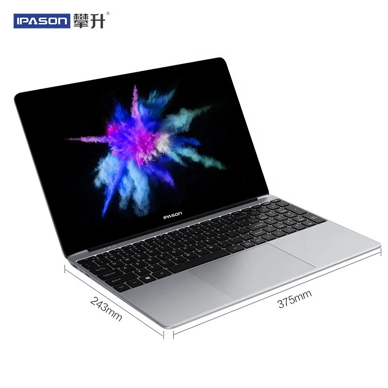 

IPASON P1 model 15.6 Inch 8GB RAM 256G SSD Windows 10 laptop Intel J4105 J4125 Quad Core Full Size Keyboard Student Notebook