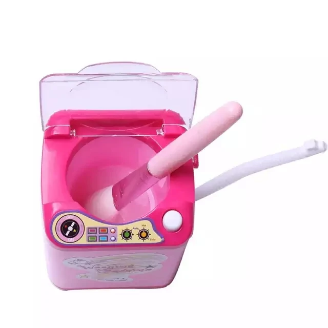 

Multifunction Beauty Washing Machine Automatic Electric Makeup Brush Cleaner Machine, Pink blue or custom