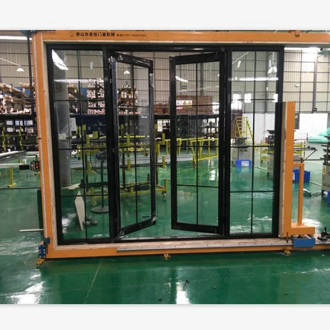 
Hot Selling Aluminium Casement Swing Door Frosted Glass Toilet Door 