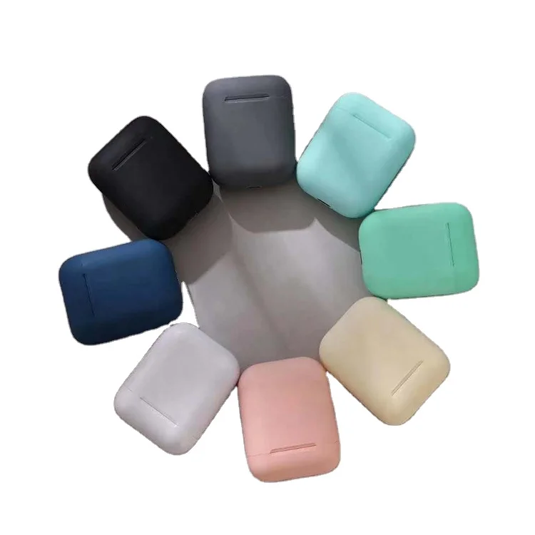 

2021 Amazon hot selling Wholesale Macaron Inpods 12 Headset wireless earphone Tws 5.0 with Matte Texture, Colors