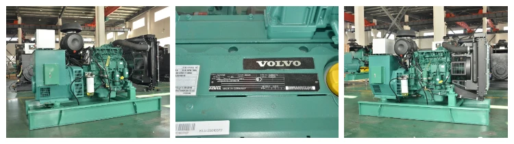 Pabrik langsung menjual generator magnet 350kw dengan mesin Volvo asli TAD1344GE