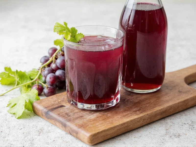homemade grape juice