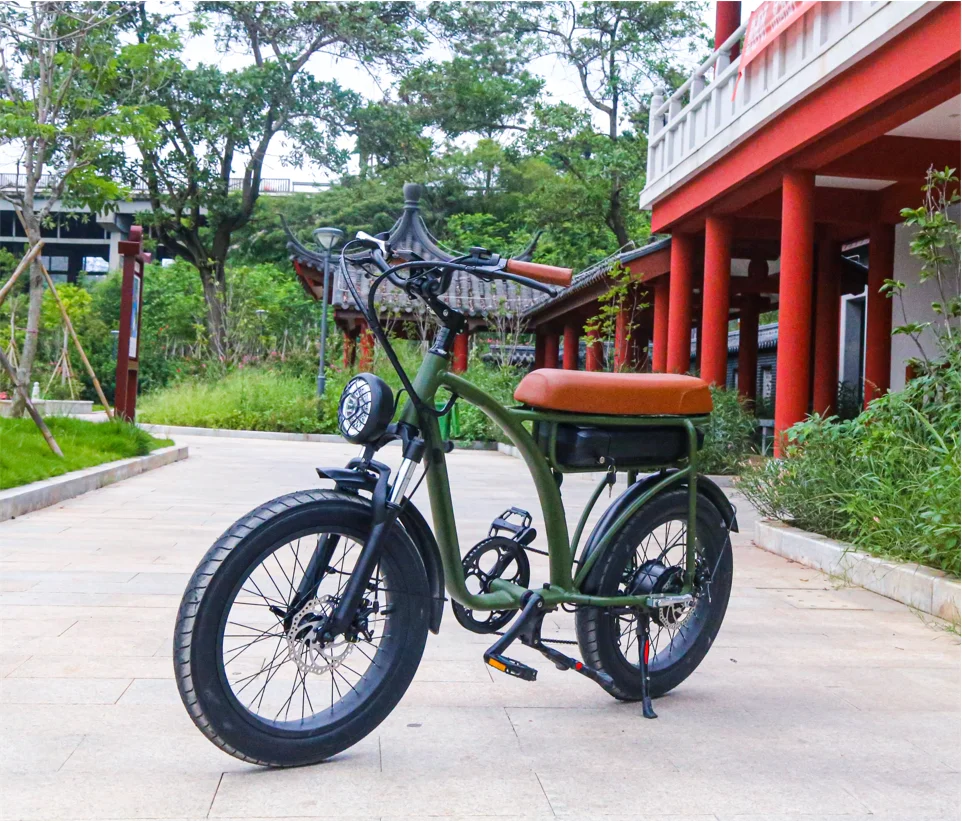 

EB-1 New style 12.5ah Super Battery Powered 48v 500w electric hybrid bike Fat Tire Electric Bicycle, Customized color