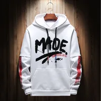 

The newest mens name brand hoodies gym custom white hoodie At Good Price