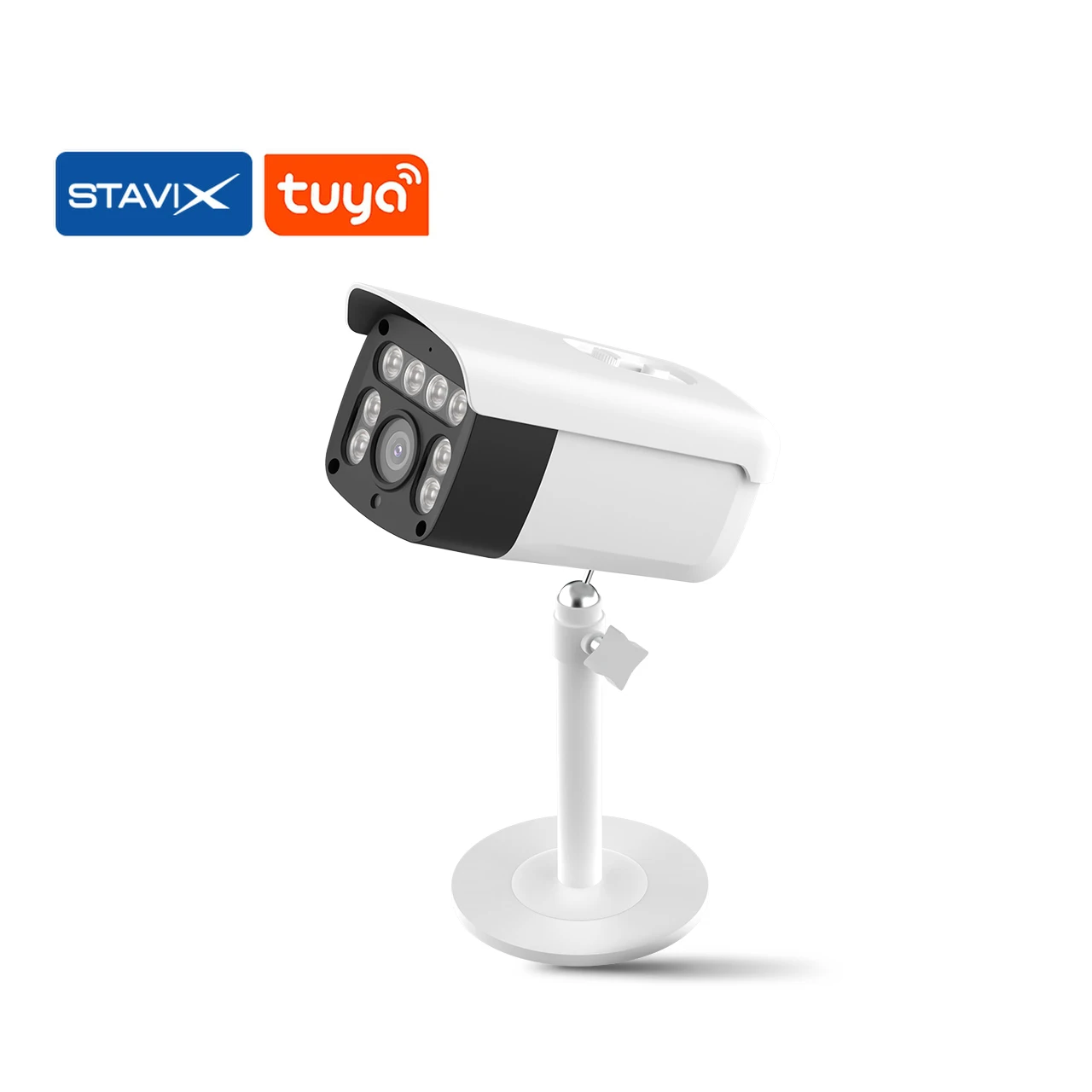 

China PST Cheap HD AHD CCTV Wired Suite Security Bullet Camera 4MP Mic Indoor IP Night Vision PoE Camera