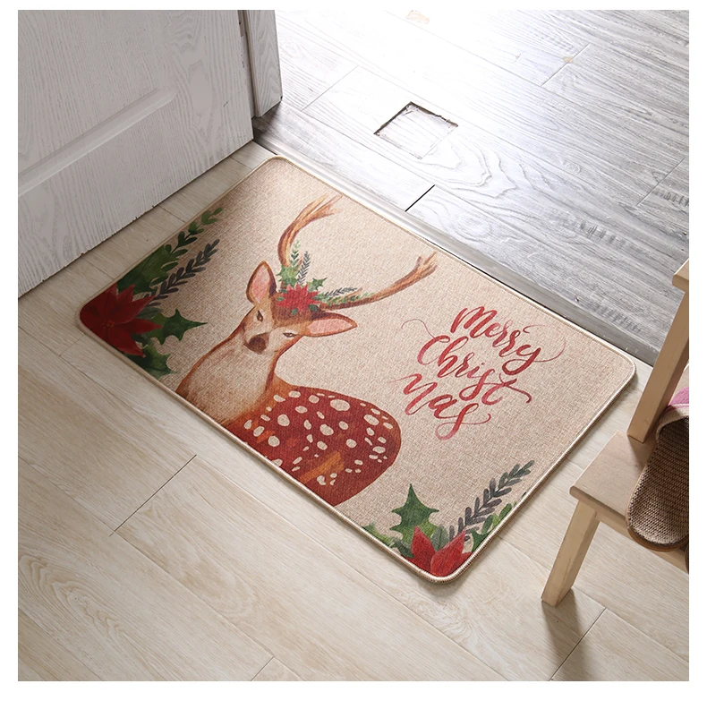 Wholesale Winter Funny Doormat Decorative Farmhouse Holiday Front Door Mat  for Home Entrance Indoor Outdoor From m.