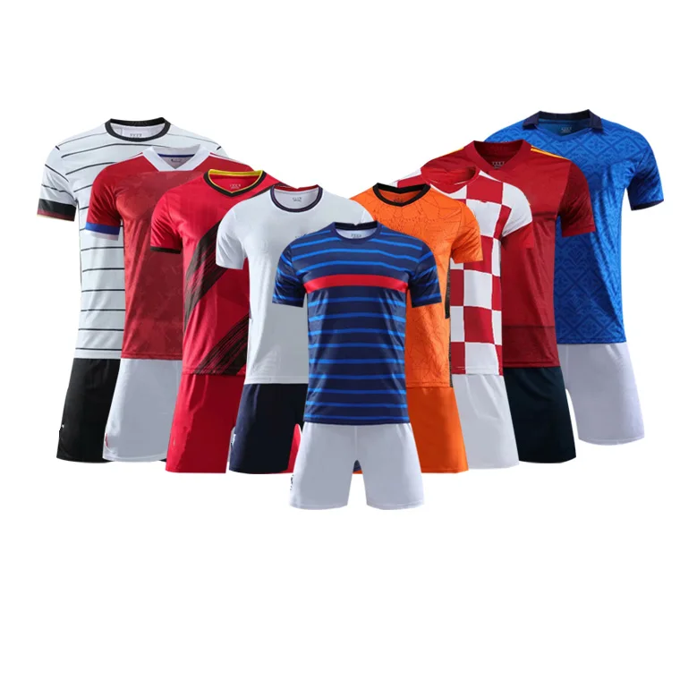 

Soccer jersey custom football match Training Shirt print name and number quick drying breathable sports custom football jersey