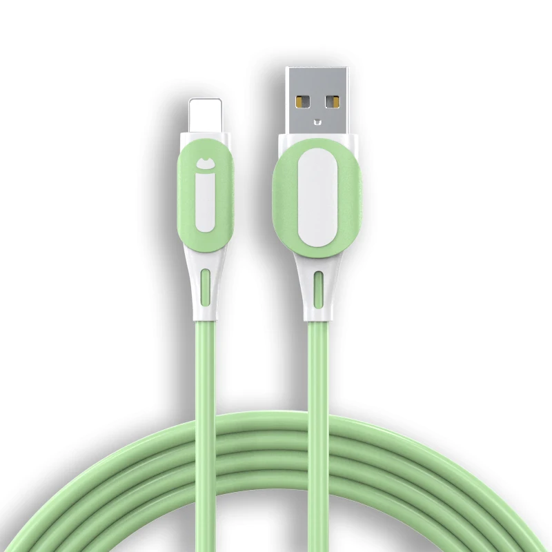 

High quality 2A USB charging cable cell phone USB cable, Red,pink,green,purple
