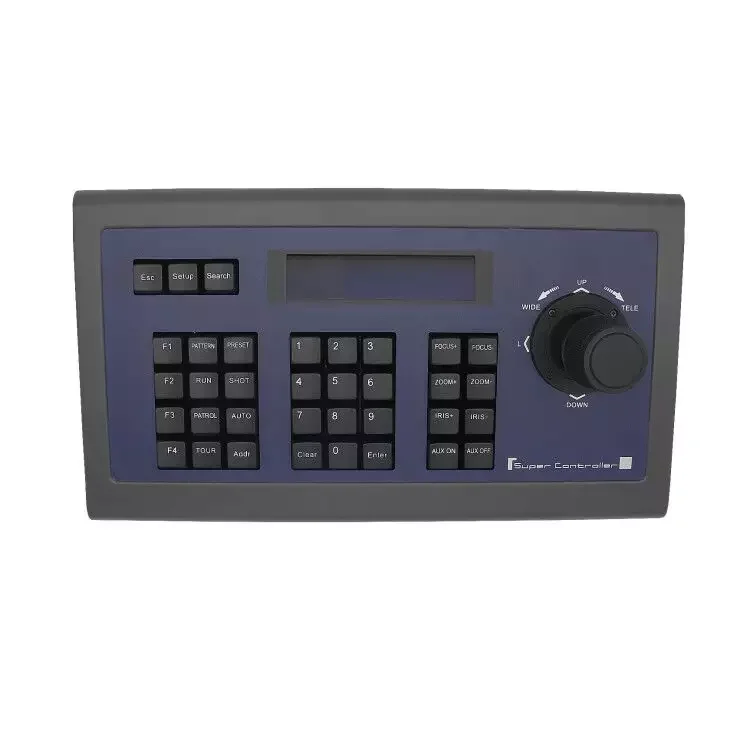 

Tenveo RS232 RS485 IP Control keyboard protocol ptz keyboard video conferencing system ptz console camera joystick controller
