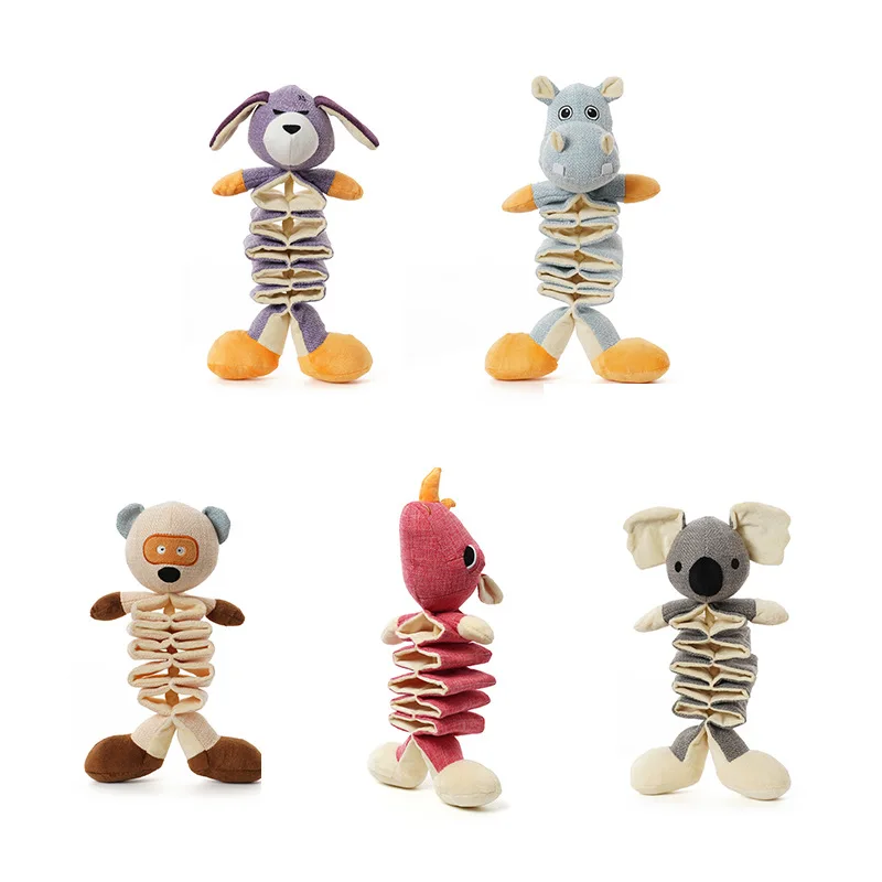 

Pet stuffed Toys Dog Teeth Grinding Sound Interactive Toys Tooth Cleaning toys