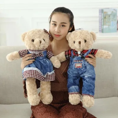 
Cute Teddy Bear Doll And Toy Plush Stuffed Toy For Love Girl Birthday Gift 
