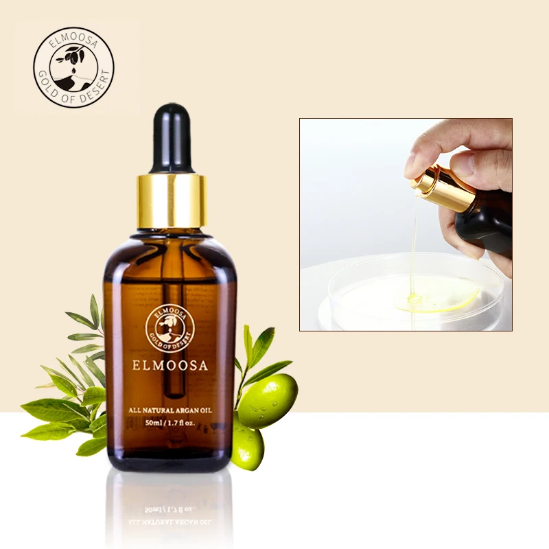 

High quality argan oil moisturizing repairing hair growth hair treatment hair care essential oil, Yellow