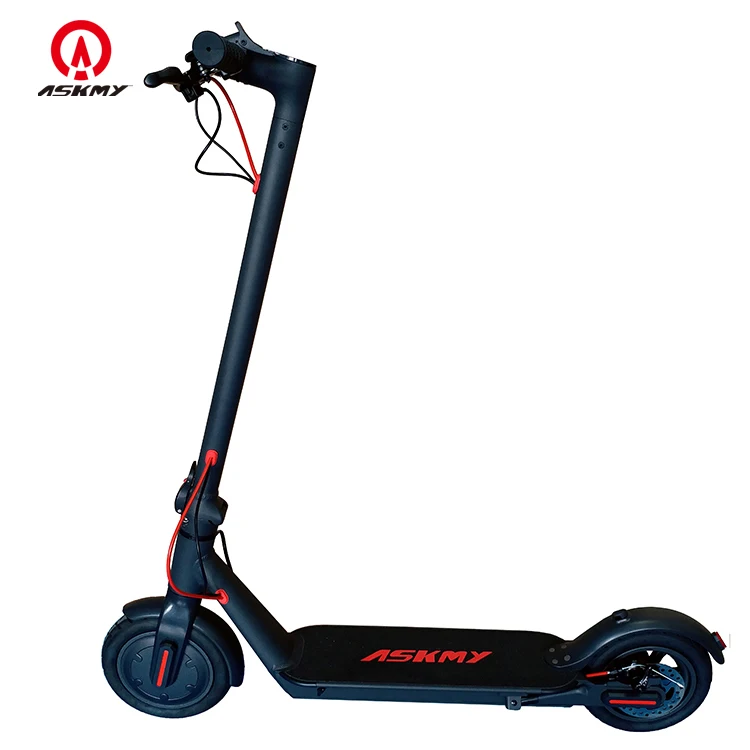 

ASKMY 7.5AH lithium battery 25KM & 350W motor & 8.5 inch tire two wheel adults mobility electric scooter